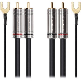 Audio-Technica Stereo RCA Phono Cable (3.9')