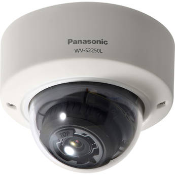 i-PRO iPro Extreme WV-S2250L 5MP Indoor Network Dome Camera with Night Vision & 2.9-9mm Lens