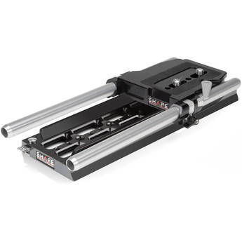 SHAPE ARRI Standard Studio Bridgeplate and 12" Dovetail Plate with 15mm Rods