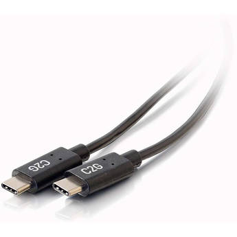 C2G USB 2.0 Type-C Male To Type-C Male Cable (6', 3A)