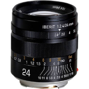 KIPON Iberit 24mm f/2.4 Lens for Leica M (Black)