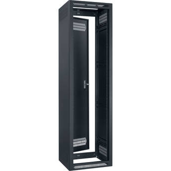 Lowell Manufacturing Stand-Alone Enclosed Floor Rack (44 RU, 27" Deep)