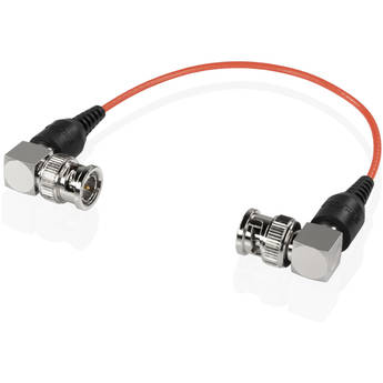 SHAPE Skinny 90° BNC Cable (Red, 6")
