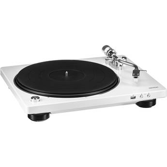 Denon DP-450 Stereo Turntable with USB (White)