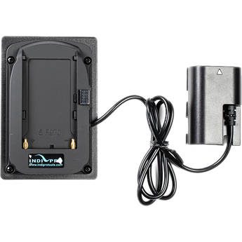 IndiPRO Tools Sony L-Series Battery Adapter Plate to Canon LP-E6 Dummy Battery