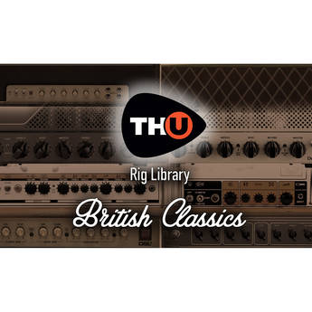 Overloud TH-U British Classics - Rig Library for TH-U Amplifier Emulator Software (Download)