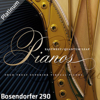 EastWest Quantum Leap Pianos Bosendorfer 290 Platinum Virtual Instrument