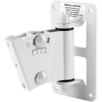 K&M 24471 Speaker Wall Mount (White)