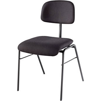 K&M Orchestra Chair-Steel Frame/Padded (Black)