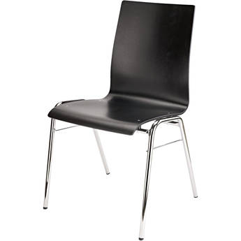 K&M Stacking Chair (Black)