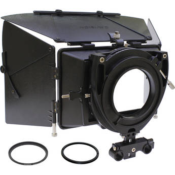 Cavision 4 x 5.65" Matte Box Kit with Dual-Rod Bracket for Sony PXW-190/Z280 Cameras