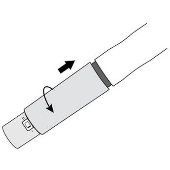 Shure WA619-C Battery Cover, Radome Cover for ADX2 (C: 750 to 960 MHz)