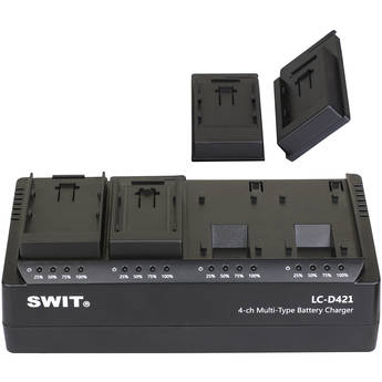 SWIT 4-Channel Simultaneous DV Battery Charger (BP-U)