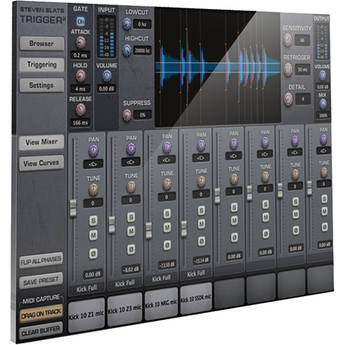 Slate Digital Trigger 2 Platinum - Drum Replacement & Augmentation Software for Pro Audio Applications (Download)