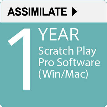 Assimilate SCRATCH Play Pro (1-Year Subscription, Download)