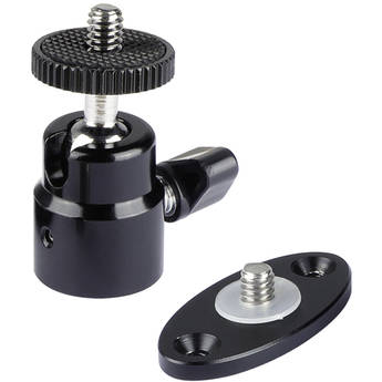 CAMVATE C1991 Security Wall Mount with 1/4"-20 Male Mini Ball Head