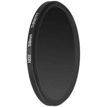 Thingyfy Solid ND Filter (58mm, 2-Stop)