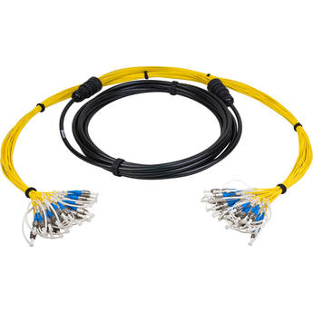 Camplex 24-Channel ST Single Mode Tactical Fiber Optical Cable (100')