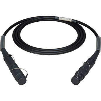 Camplex Tactical SMPTE Hybrid Fiber Optic Camera Cable FCFA to FCMA (100')