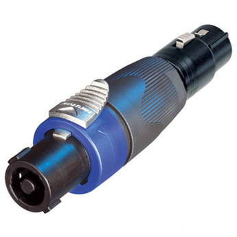 NA4FX-F speakON NL4FX to 3-Pole XLR Female Adapter