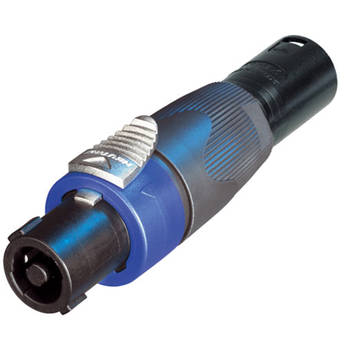 Â NA4FX-M speakON NL4FX to 3-Pole XLR Male Adapter
