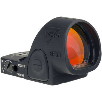 Trijicon SRO Adjustable LED Reflex Sight (2.5 MOA Red Dot, Black)