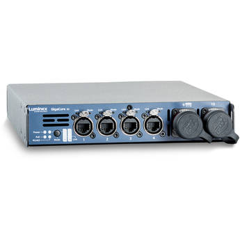 Luminex GigaCore 10 Pre-Configured 8-Port Ethernet Switch with Neutrik DUO MMF and PoE