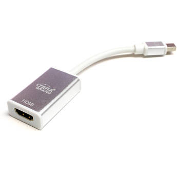 Tera Grand Active Mini DisplayPort Male to HDMI Female Adapter (White)