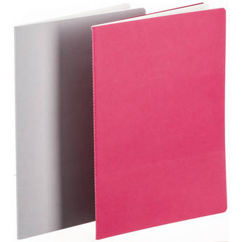 Hahnemuhle Sketch & Note Booklet Bundle (Laurier and Fuchsia Covers, A5, 20 Sheets Each)