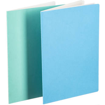 Hahnemuhle Sketch & Note Booklet Bundle (Delphinium and Menthe Covers, A6, 20 Sheets Each)