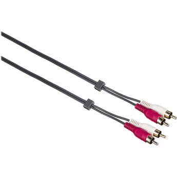 Kramer 2 RCA Male to 2 RCA Male Stereo Audio Cable (15')