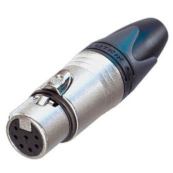 NC7FXX 7-Pole Female XLR Connector (Nickel/Silver)
