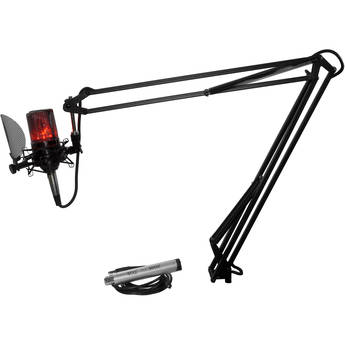 MXL OSPRO KR OverStream USB Gaming and Podcasting Bundle with 990 Blaze and MicMate Pro