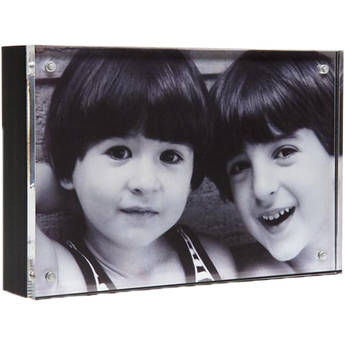 Canetti Design Group Wood Back Magnet Frame (3.5 x 5", Black)