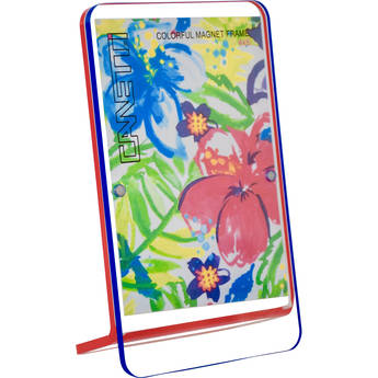 Canetti Design Group Colorful Magnet Frame (4 x 6", Blue and Red)