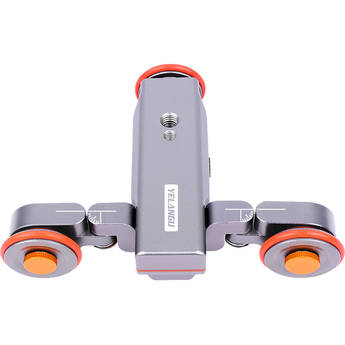 YELANGU L4X Motorized DSLR Dolly with Remote (Silver)