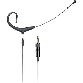 Audio-Technica BP894xCLM3 MicroSet Cardioid Condenser Headworn Microphone and Detachable Cable (Black, 3.5mm Locking)