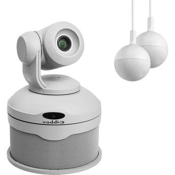 Vaddio ConferenceSHOT AV Camera Bundle with Speaker & Two Ceiling Mics (White)