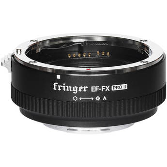 Fringer EF-FX Pro II Lens Mount Adapter for EF- or EF-S-Mount Lens to Fujifilm X-Mount Camera