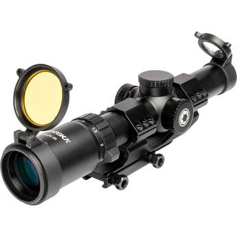 Barska 1-8x24 IR SWAT-AR Tactical Riflescope (Illuminated HRS .223 BDC V2 Reticle)