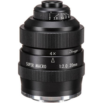 Mitakon Zhongyi 20mm f/2 4.5x Super Macro Lens for FUJIFILM X