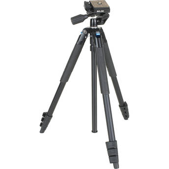SLIK Sprint Pro III Tripod with SH-704E 3-Way Pan Head (Matte Black)