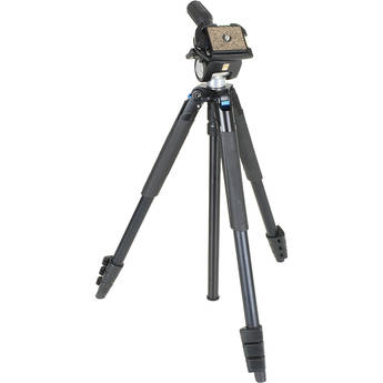 SLIK Sprint Pro III EZ Travel Tripod with SH-707E 2-Way Pan Head (Matte Black)