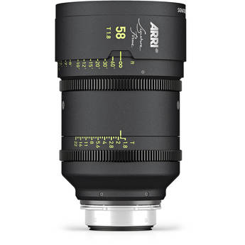ARRI Signature Prime 58mm T1.8 Lens (Focus Marks in Feet)