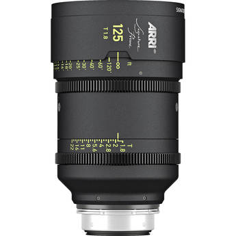ARRI Signature Prime 125mm T1.8 Lens (Focus Marks in Feet)