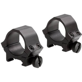 SOUSA Optics Standard Sport Aluminum Riflescope Rings (1", Low, Black Matte)