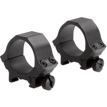 SOUSA Optics Standard Sport Aluminum Riflescope Rings (30mm, Low, Black Matte)