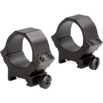 SOUSA Optics Standard Sport Aluminum Riflescope Rings (30mm, Medium, Black Matte)
