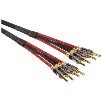 Canare 4S11 Speaker Cable 4 Banana to 4 Banana (50')