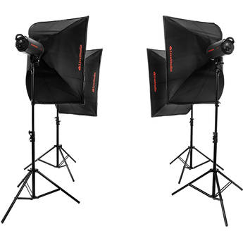Ortery LiveStudio LED 4-Light Kit